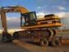 Loading an Excavator to LowBoy