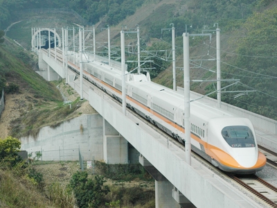 Tàu Shinkansen ở Đài Loan. Ảnh: biglobe.ne